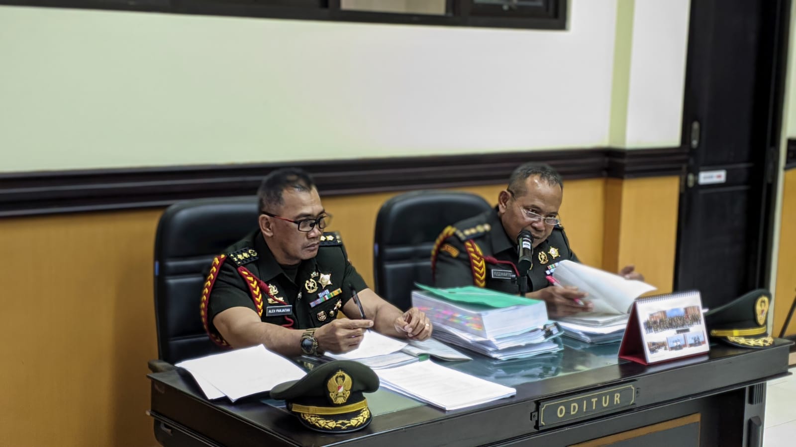 Foto : Oditur Militer Foto : Oditur Militer